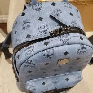MCM Side Stud Small Stark backpack (trade considered) MCM Stark Side Studs Small Backpack in Visetos | eBay main image 3